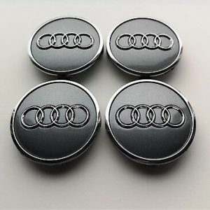 Originele Audi naafkapjes Grijs 8W0 601 170